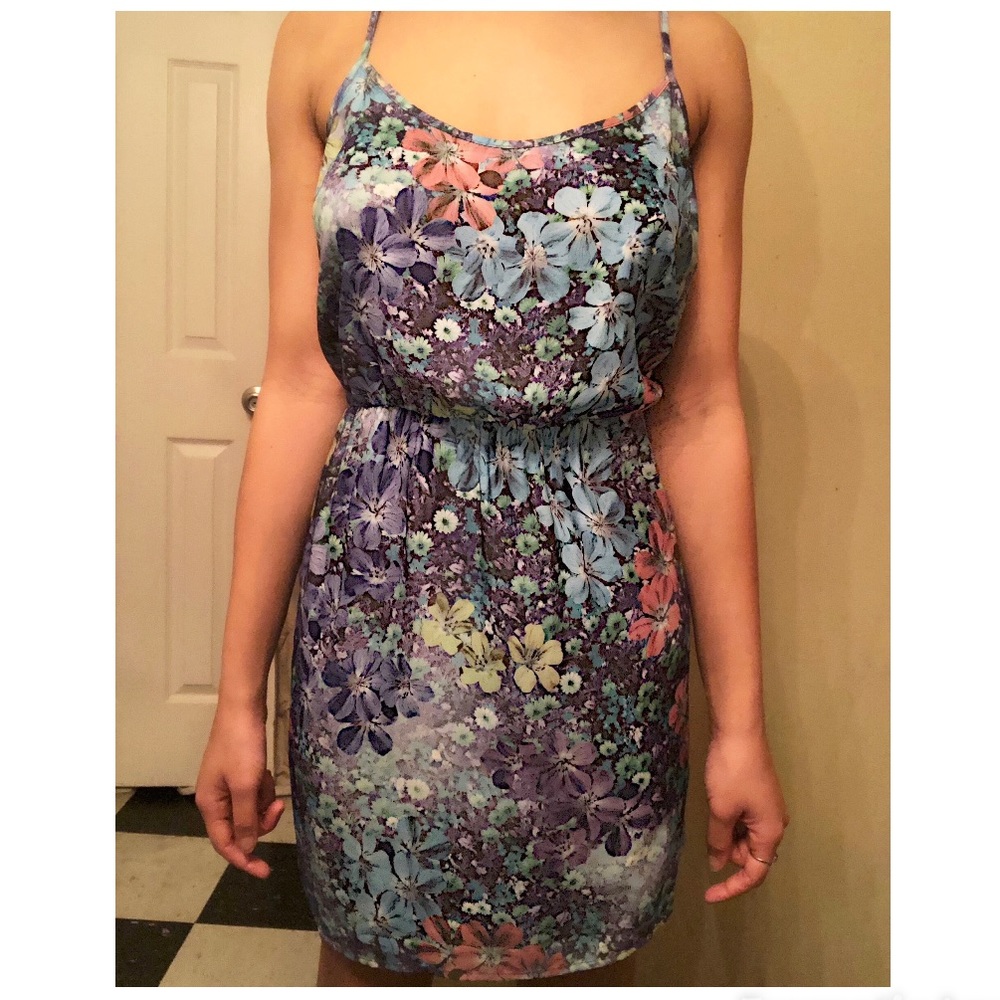 ✨Floral Print Midi Strap Dress✨